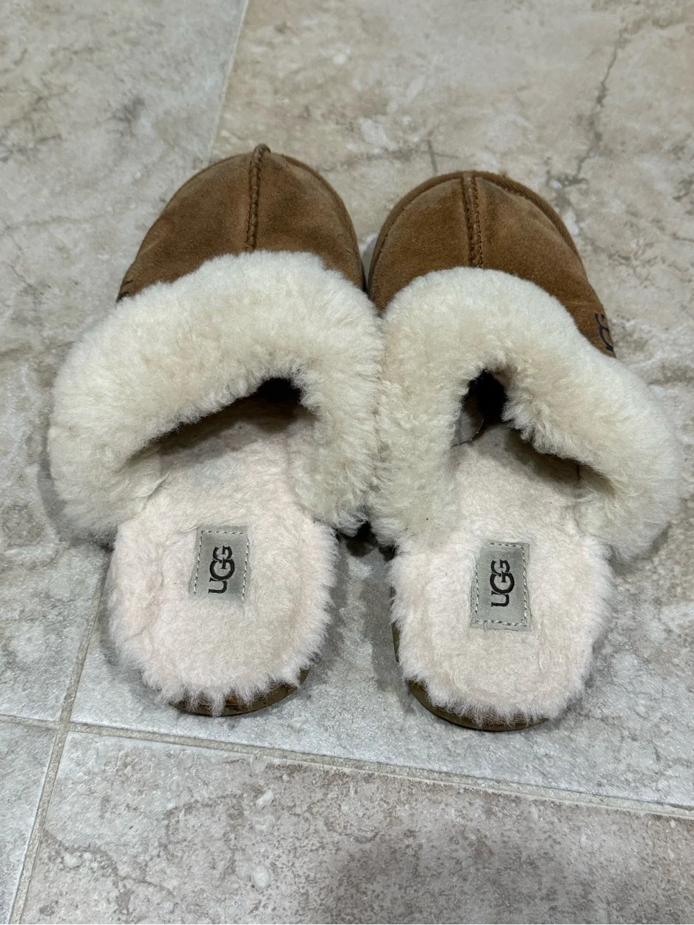 UGG plush shearling